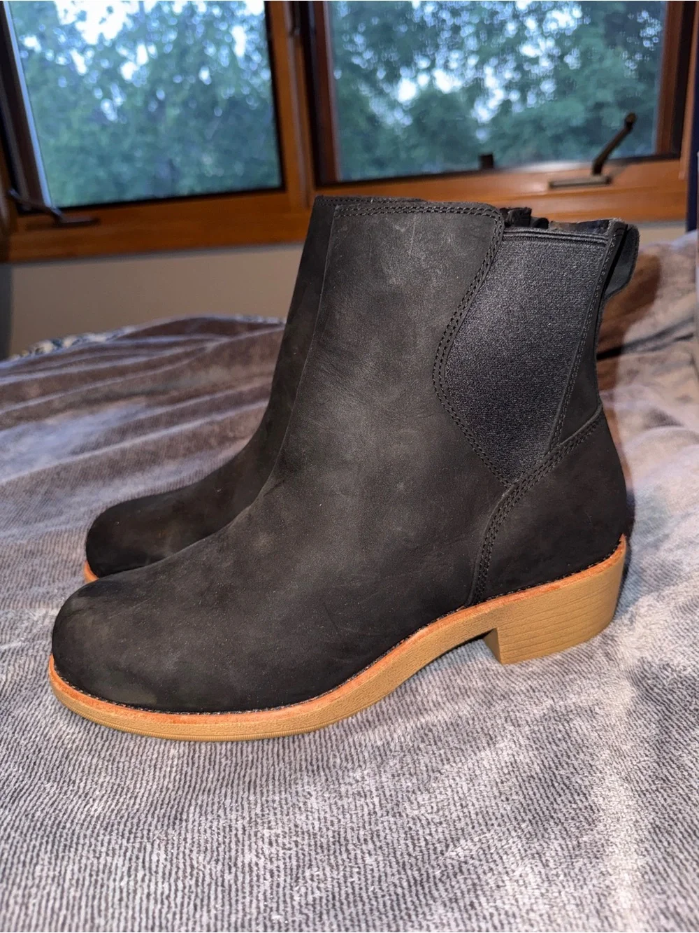 Red Wing Worx Black Size 11 Women’s Chelsea Steel Toe Boots